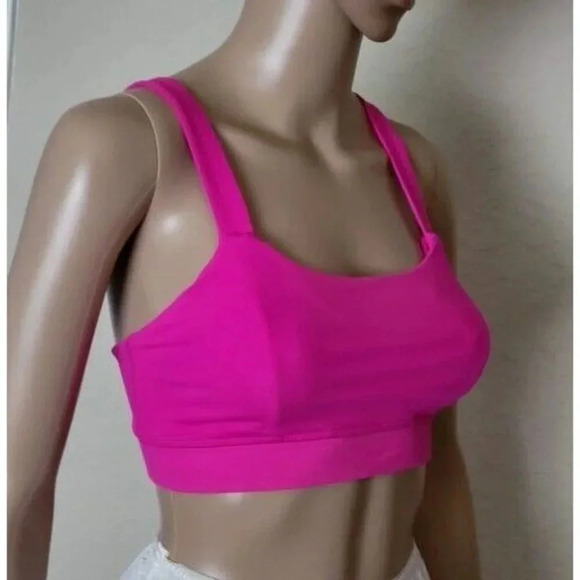 Lululemon Cross My Heart Bra Paris Pink Women’s Size 4 - Picture 2 of 6